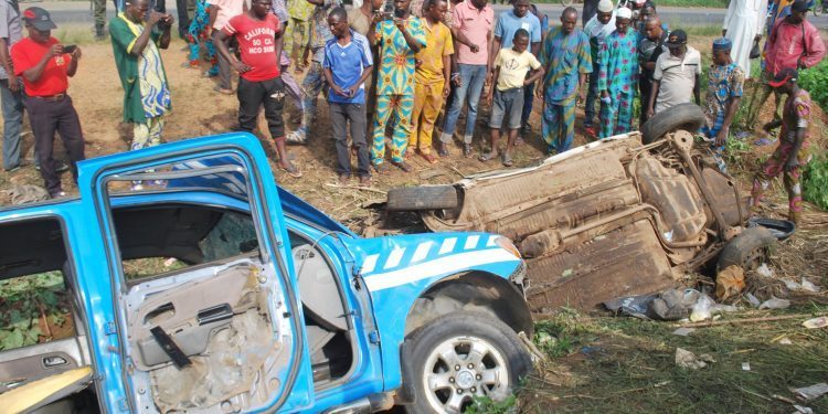 FRSC Officers Chase Taxi Driver