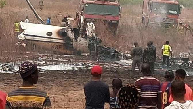 JUST IN: NAF Releases Names Of Officers Killed In Abuja Crash