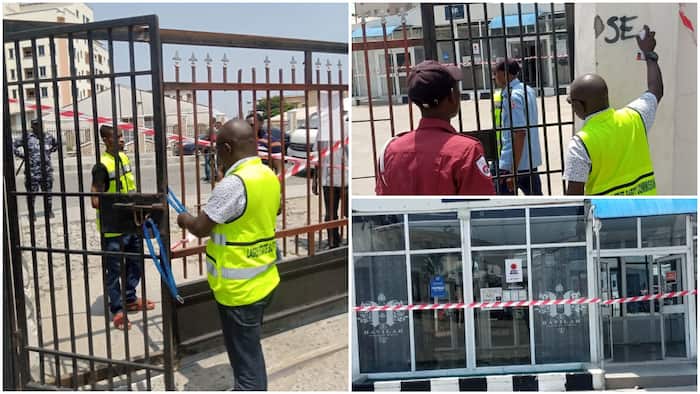 Lagos state govt seals Havillah Event Centre in Oniru where petrol was shared as party souvenir