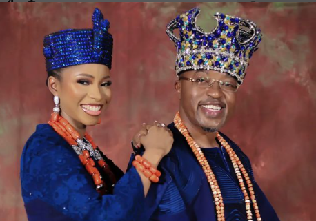 Oluwo crowns new wife Firdaus (Photos)