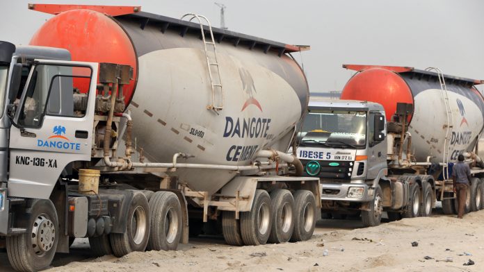 Dangote cement records strong Pan-African sales volumes in 2023