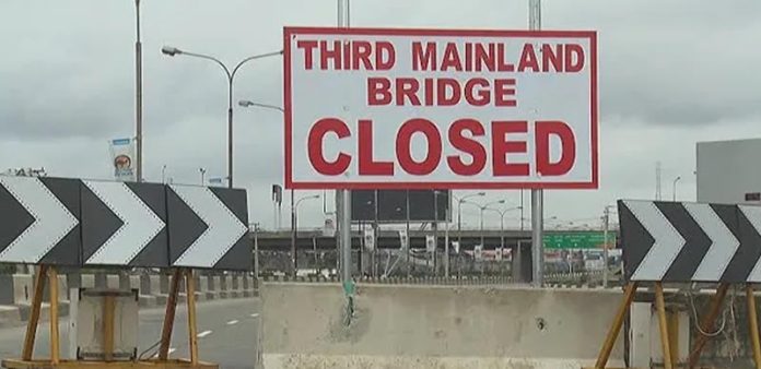 Third mainland bridge to close for 24 hours as FG commences repairs