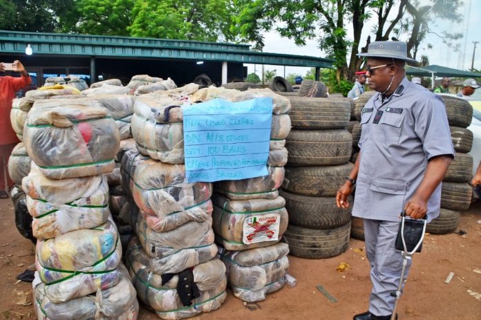 Customs seizes contrabands valued at N398 million, generates N30 million in revenue